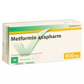 Метформин Аксафарм 850 мг 100 таблеток покрытых оболочкой  