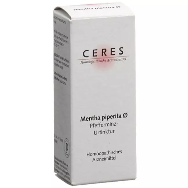 Церера Mentha piperita Urtinkt Fl 20 мл Церера Mentha piperita Urtinkt Fl 20 мл