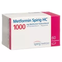 Metformin Spirig HC Filmtable 1000 мг 120 шт