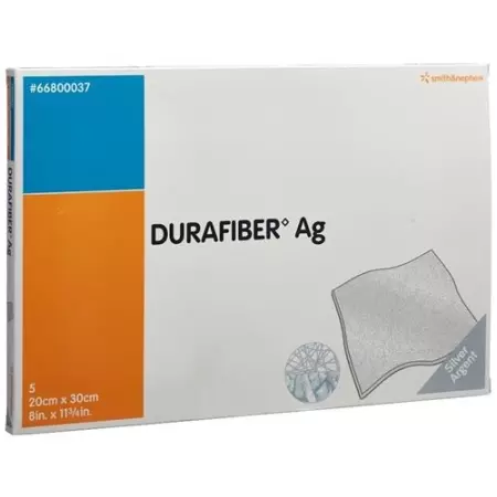 Durafiber AG Пов'язка ранова 20х30см стерильна 5 шт