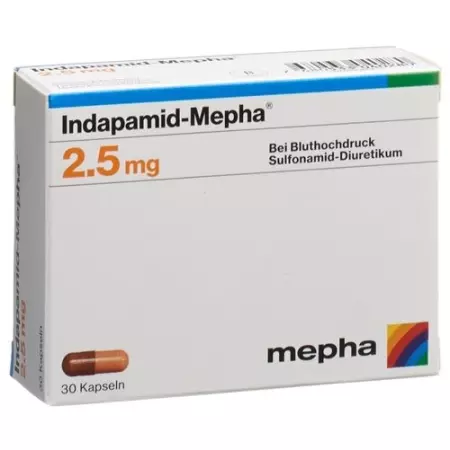 Индапамид Мефа 2,5 мг 90 капсул