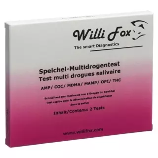 Willi Fox Drug Test Multi 6 Drugs Слина 2 шт