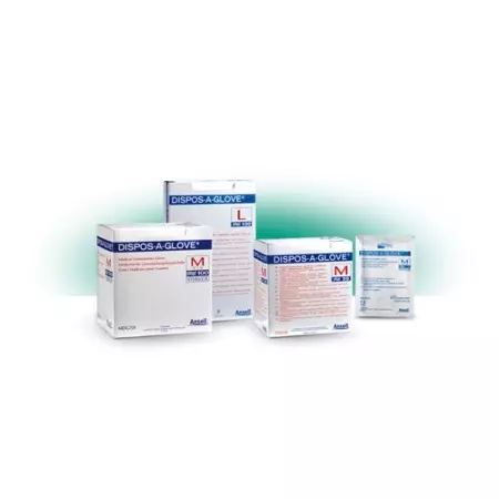 Dispos A Glove оглядові рукавички L стерильні 100 х