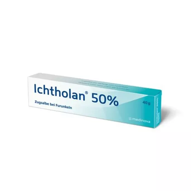 Ихтолан 50% 40 грамм мазь 