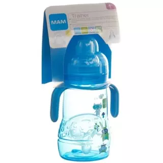 Пляшка MAM Trainer з ручкою 220 мл 4+ міс