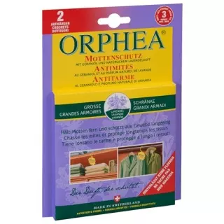 Orphea від молі вішалка аромат лаванди 2 шт