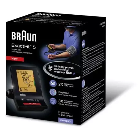 BRAUN EXACTFIT BLUTDRUCKMESS BRAUN EXACTFIT BLUTDRUCKMESS