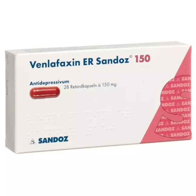 Венлафаксин ER Sandoz Ret капсули 150 мг 28 шт Венлафаксин ER Sandoz Ret капсули 150 мг 28 шт