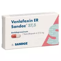 Венлафаксин ER Sandoz Ret капсули 37,5 мг 7 шт