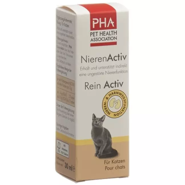 PHA NierenActiv fur Katzen краплі пляшка 30мл PHA NierenActiv fur Katzen краплі пляшка 30мл