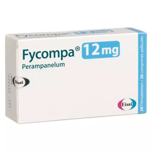 Fycompa плівка таблетки 12 мг 28 шт Fycompa плівка таблетки 12 мг 28 шт