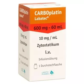 Carboplatin Labatec Inf Lös 600 мг/60 мл Діаметр 60 мл