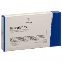 Gencydo Inj Lös 5% 8 Amp 1 мл