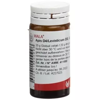 Wala Apis D4/Levisticum D3 Glob 20 г