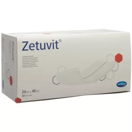 Zetuvit Absorptionsverband 20x40см 30 штук Zetuvit Absorptionsverband 20x40см 30 штук