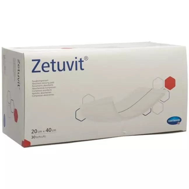 Zetuvit Absorptionsverband 20x40см 30 штук Zetuvit Absorptionsverband 20x40см 30 штук
