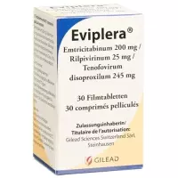 Eviplera Filmtable 200 мг/25 мг/245 мг DS 30 шт.