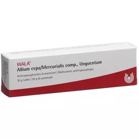Wala Allium cepa/Mercurialis комп. Туберкульозна мазь 30 г Wala Allium cepa/Mercurialis комп. Туберкульозна мазь 30 г