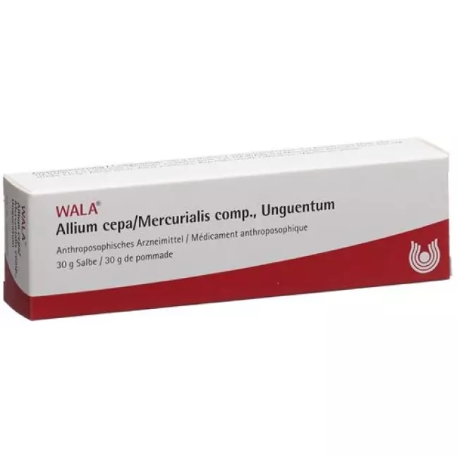 Wala Allium cepa/Mercurialis комп. Туберкульозна мазь 30 г Wala Allium cepa/Mercurialis комп. Туберкульозна мазь 30 г