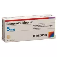 БІЗОПРОЛОЛ МЕФА ТАБЛ 5 МГ 30 ШТ