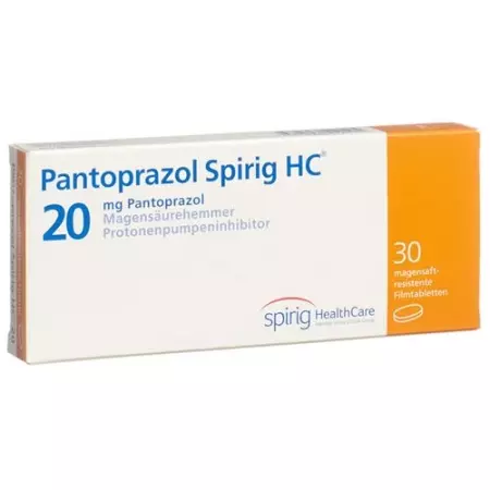 PANTOPRAZOLE Spirig HC Табл. 20 мг PANTOPRAZOLE Spirig HC Табл. 20 мг
