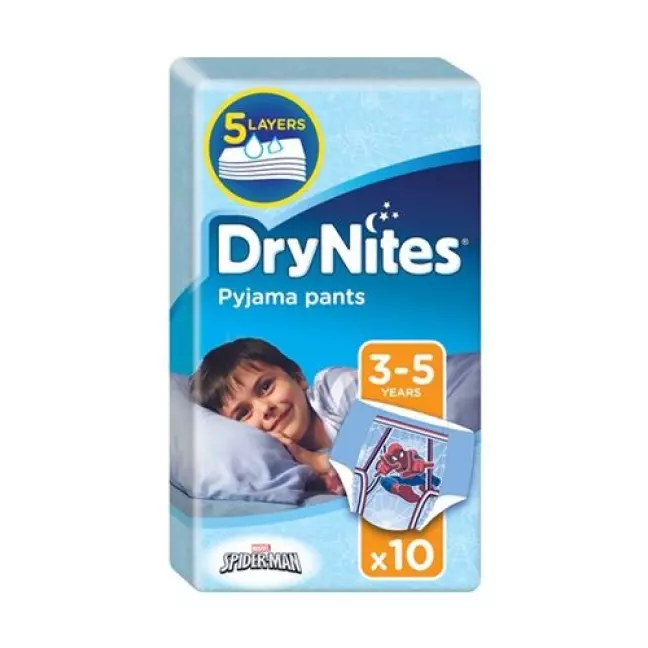 Huggies Drynites Nachtwindeln Boy 3-5jahre 10 штук Huggies Drynites Nachtwindeln Boy 3-5jahre 10 штук