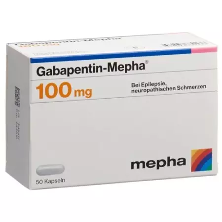 Габапентин-Мефа капсули 100 мг 100 шт Габапентин-Мефа капсули 100 мг 100 шт