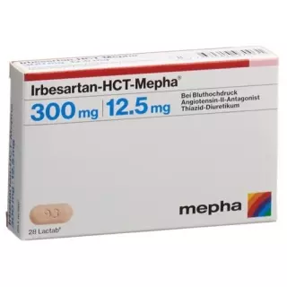 Ірбесартан-НСТ-Мефа Лактаб 300/12,5 98 шт.