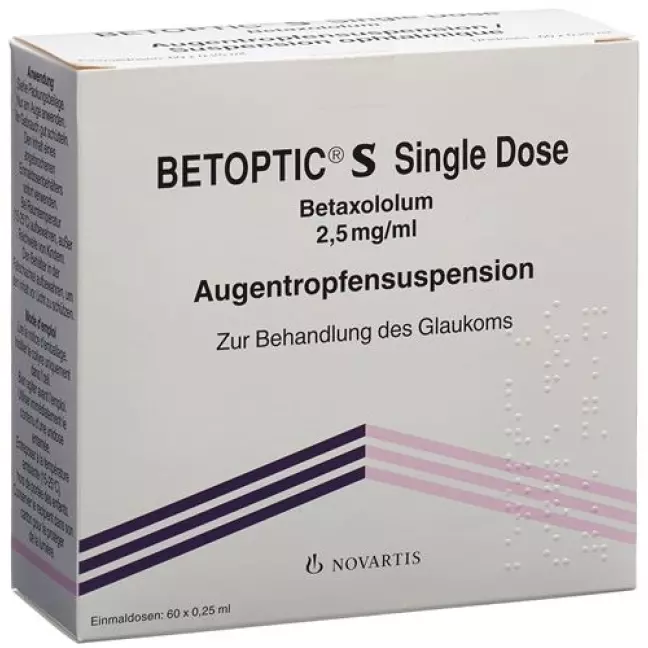 Betoptic S Single Dose Gtt Opht 60 Unidos 0,25 мл Betoptic S Single Dose Gtt Opht 60 Unidos 0,25 мл