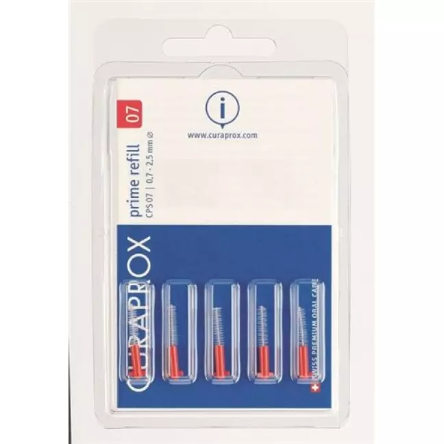 Curaprox CPS 07 Prime Burste Rot 5 штук Curaprox CPS 07 Prime Burste Rot 5 штук
