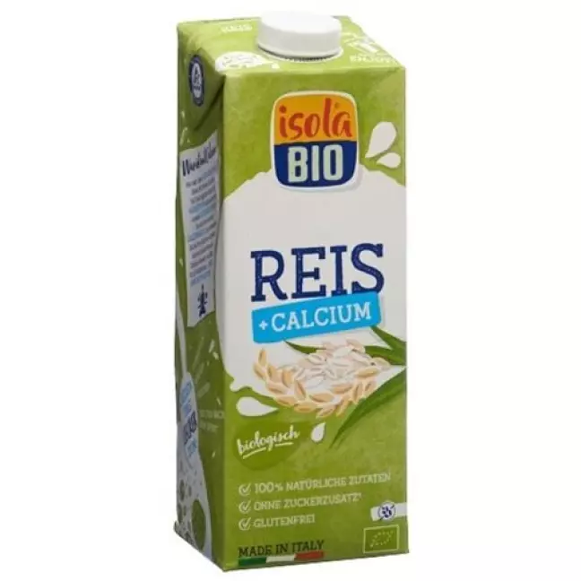 Isola Bio Reis Drink mit Calcium Tetra 1л Isola Bio Reis Drink mit Calcium Tetra 1л