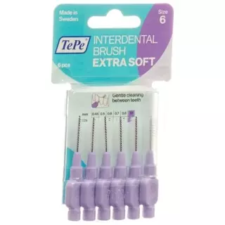 Міжзубна щітка TePe 1,1 мм x-soft violet Blist 6 шт