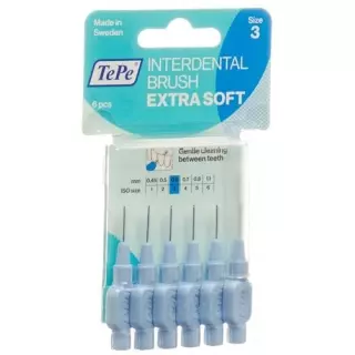 Міжзубна щітка TePe 0,60 мм x-soft blue Blist 6 шт