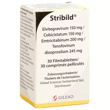 Stribild Filmtable 150/150/200/245 мг Fl 30 шт. Stribild Filmtable 150/150/200/245 мг Fl 30 шт.