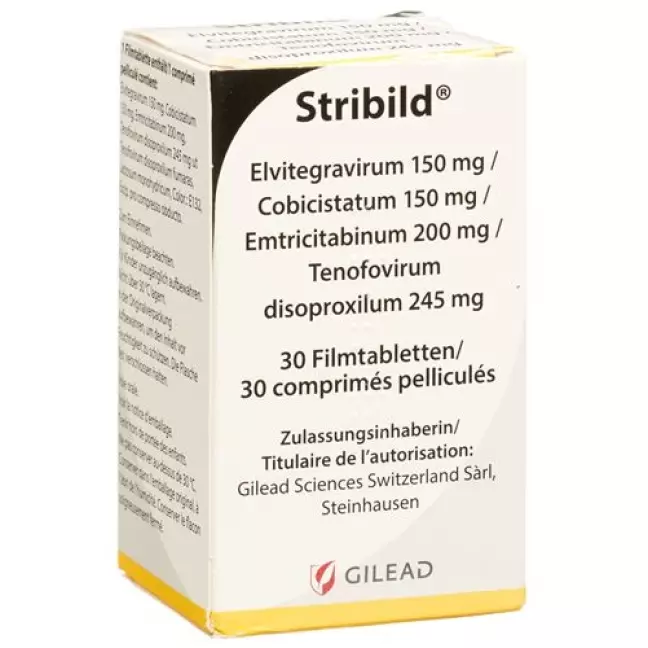 Stribild Filmtable 150/150/200/245 мг Fl 30 шт. Stribild Filmtable 150/150/200/245 мг Fl 30 шт.