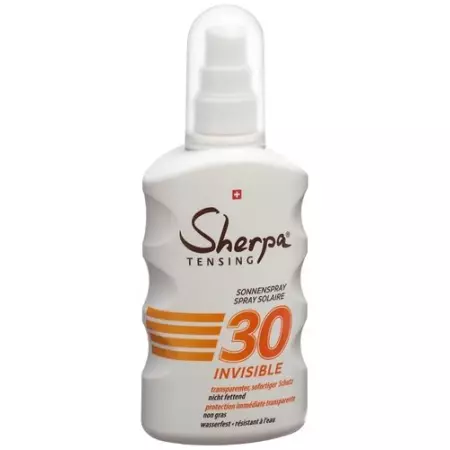 Sherpa Tensing Sonnenspray SPF 30 Invisible 175мл Sherpa Tensing Sonnenspray SPF 30 Invisible 175мл