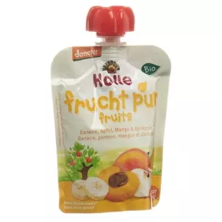 Holle Pouchy Банан Яблуко Манго &amp; Абрикос 90 г