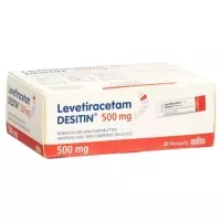 Levetiracetam DESITIN міні-упаковки з міні-таблетками, вкритими плівковою оболонкою, 500 мг Bt