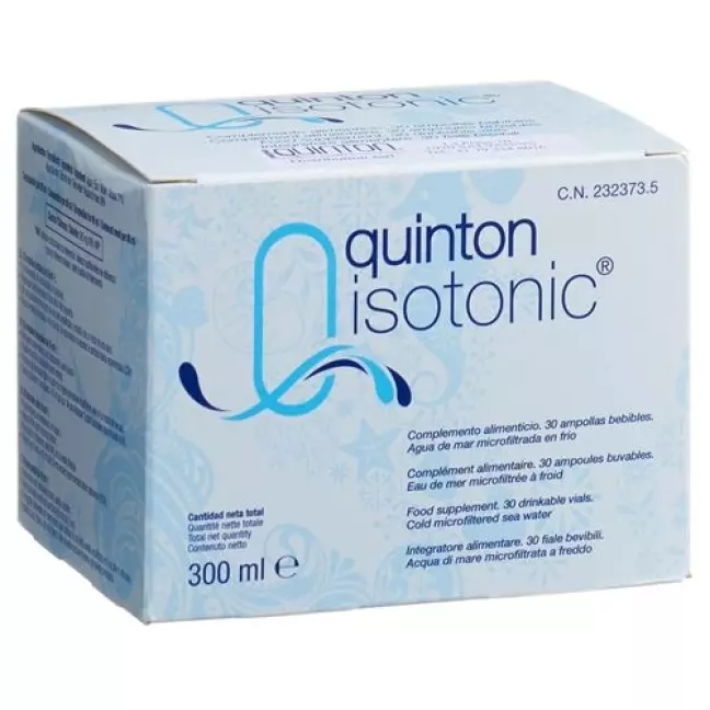 Quinton Isotonic 9 г/л питний амп. 30 х 10 мл