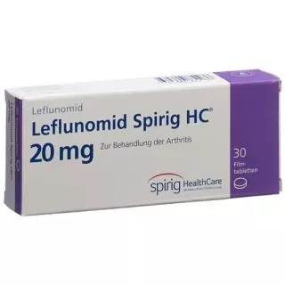 Leflunomide Spirig HC Filmtable 20 мг 100 шт