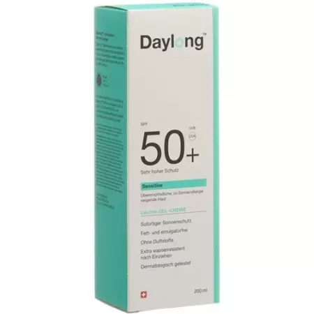 Денний гель-крем для чутливої ​​шкіри SPF50+ Tb 200 мл