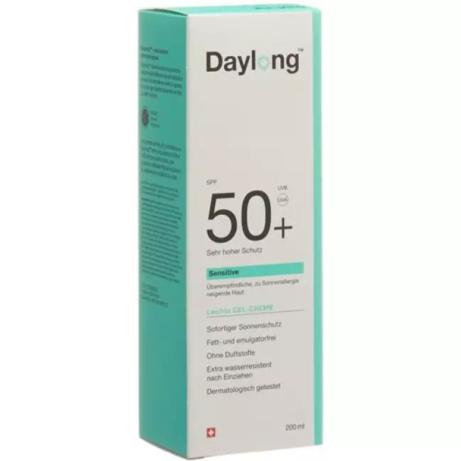 Денний гель-крем для чутливої ​​шкіри SPF50+ Tb 200 мл