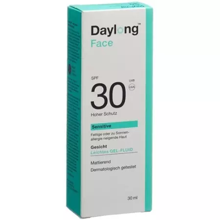 Денний гель-флюїд для чутливого обличчя SPF30 30 мл