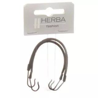Мотика Herba гумова 13,5 см чорна 2 шт