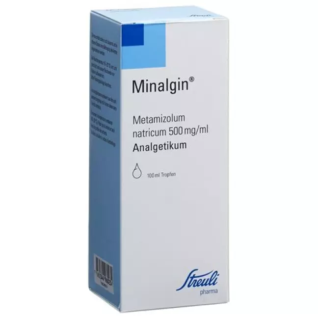 Minalgin 0.5 g/ml 100 ml Tropfen Minalgin 0.5 g/ml 100 ml Tropfen