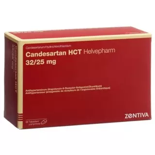 Candesartan HCT Helvepharm таблетки 32/25 мг 98 шт