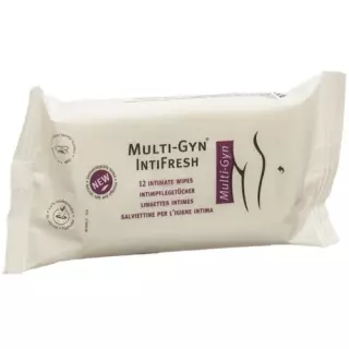 Серветки для інтимного догляду Multi-Gyn IntiFresh 12 шт