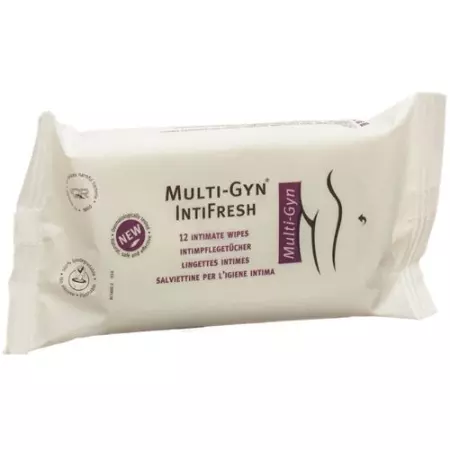 Серветки для інтимного догляду Multi-Gyn IntiFresh 12 шт Серветки для інтимного догляду Multi-Gyn IntiFresh 12 шт