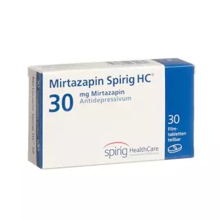 Mirtazapine Spirig HC Filmtable 30 мг 30 шт