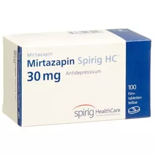 Mirtazapine Spirig HC Filmtable 30 мг 100 шт
